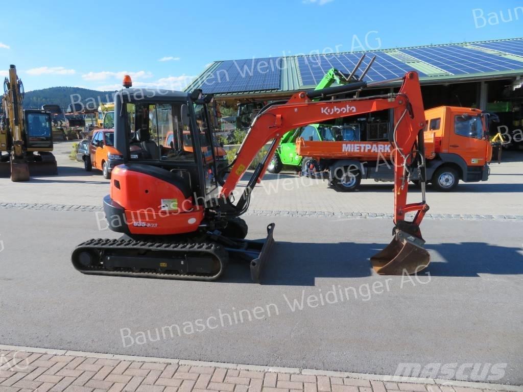 Kubota U 35-3 Міні-екскаватори < 7т