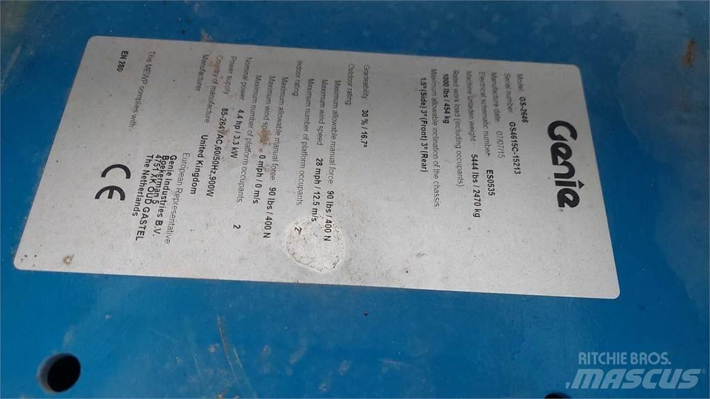 Genie GS2646 Підйомники-ножиці