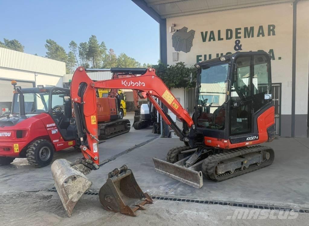 Kubota KX 027-4 Міні-екскаватори < 7т