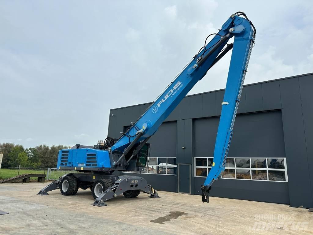 Fuchs MHL 360 F Перевантажувачі металобрухту/промислові навантажувачі