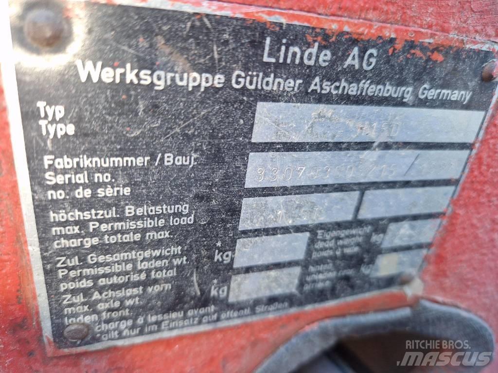 Linde H 15 D Дизельні навантажувачі