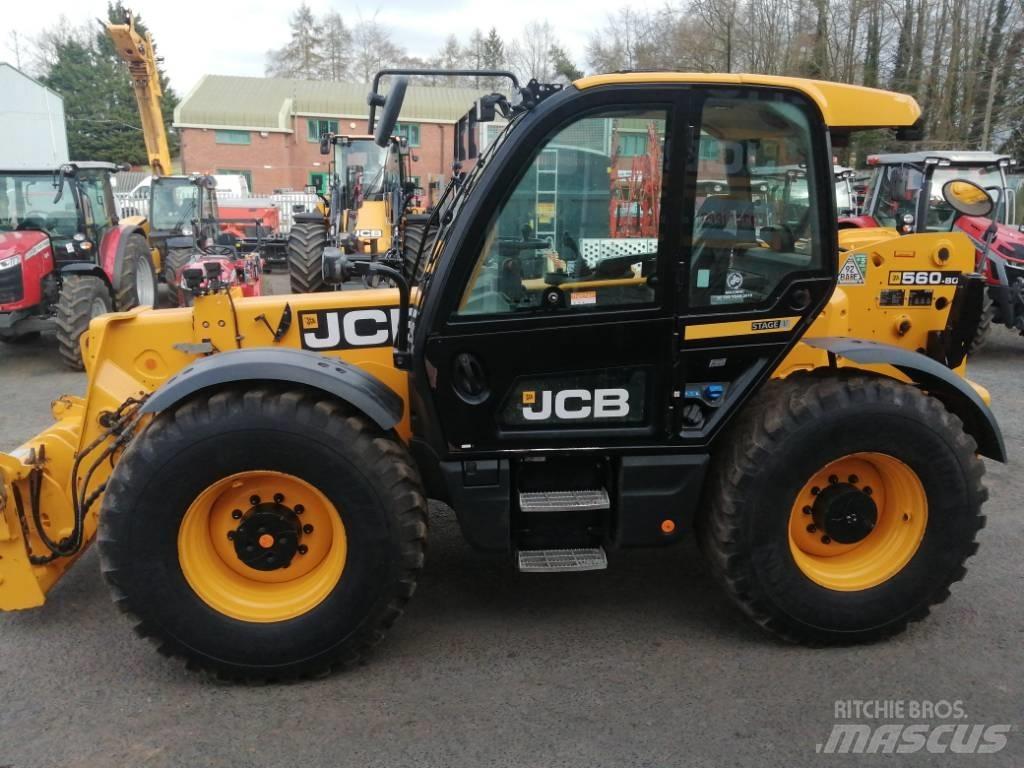 JCB 560-80 Телескопічні навантажувачі