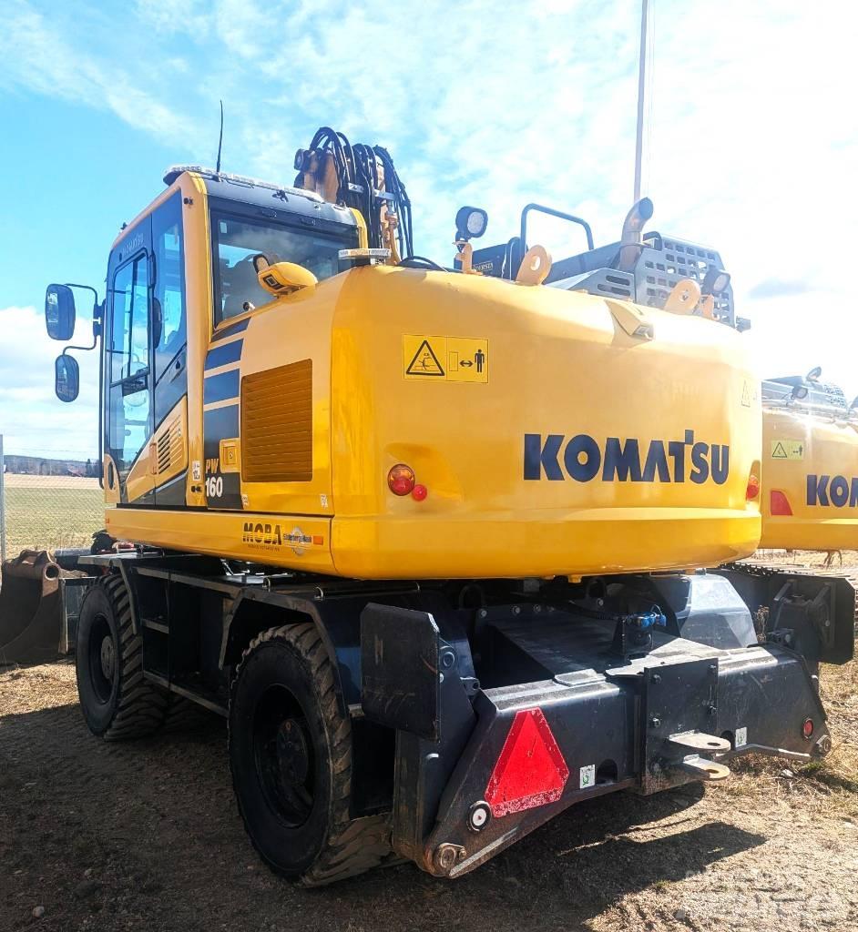 Komatsu PW160-11 Колісні екскаватори