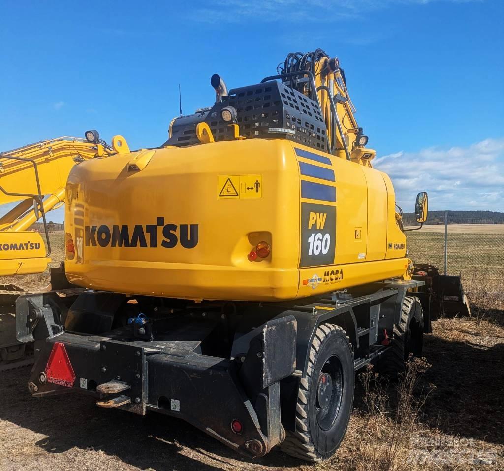 Komatsu PW160-11 Колісні екскаватори