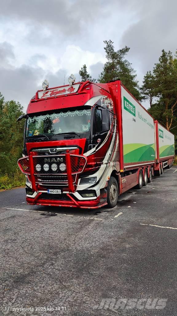 MAN TGX 15.2 Вантажівки для тріски