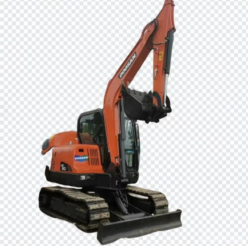 Doosan DX60 Міні-екскаватори < 7т