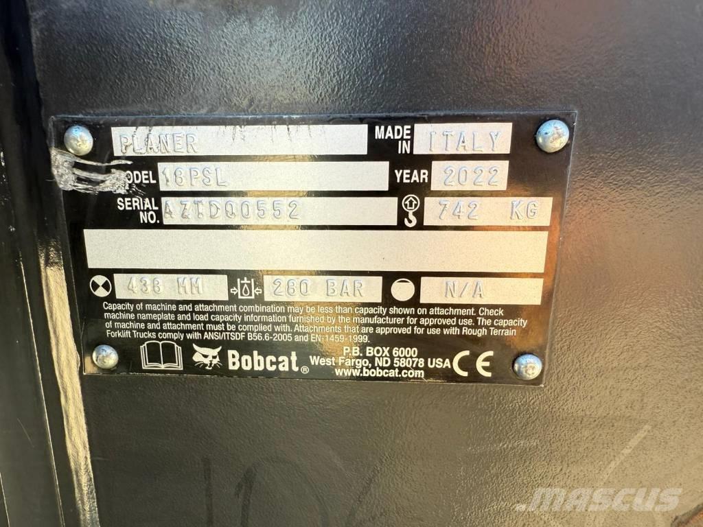 Bobcat 18 PSL Інше обладнання