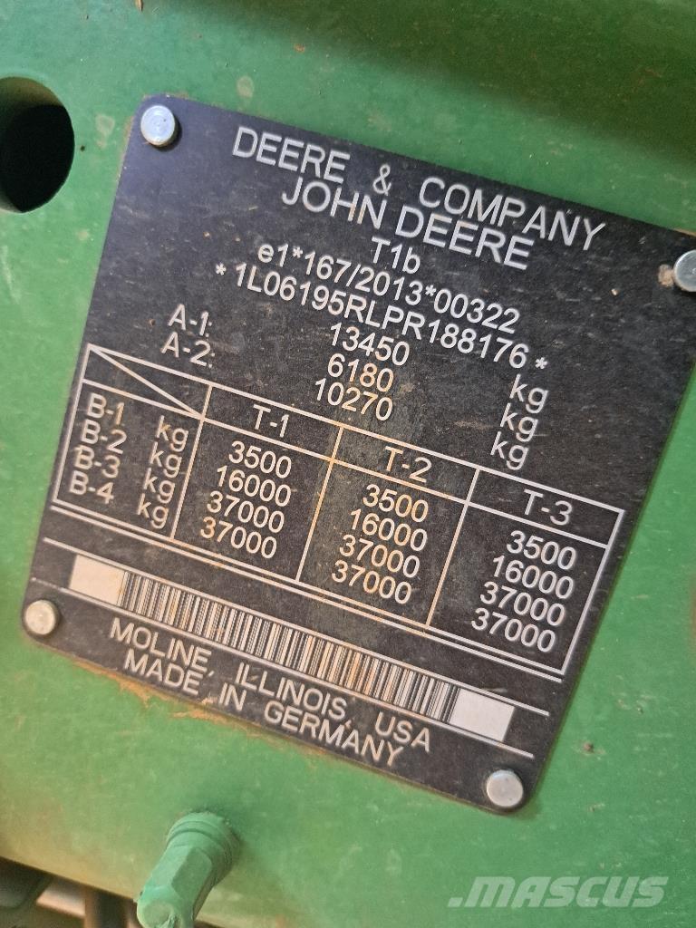 John Deere 6R 195 Трактори