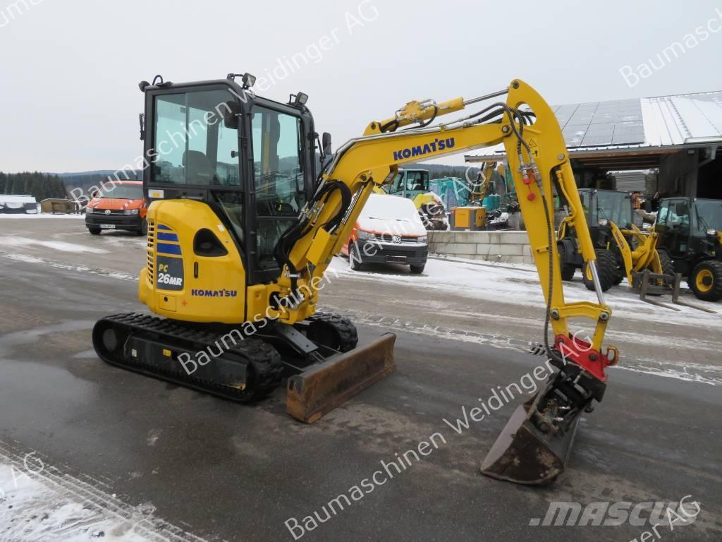 Komatsu PC 26 MR-5 Міні-екскаватори < 7т