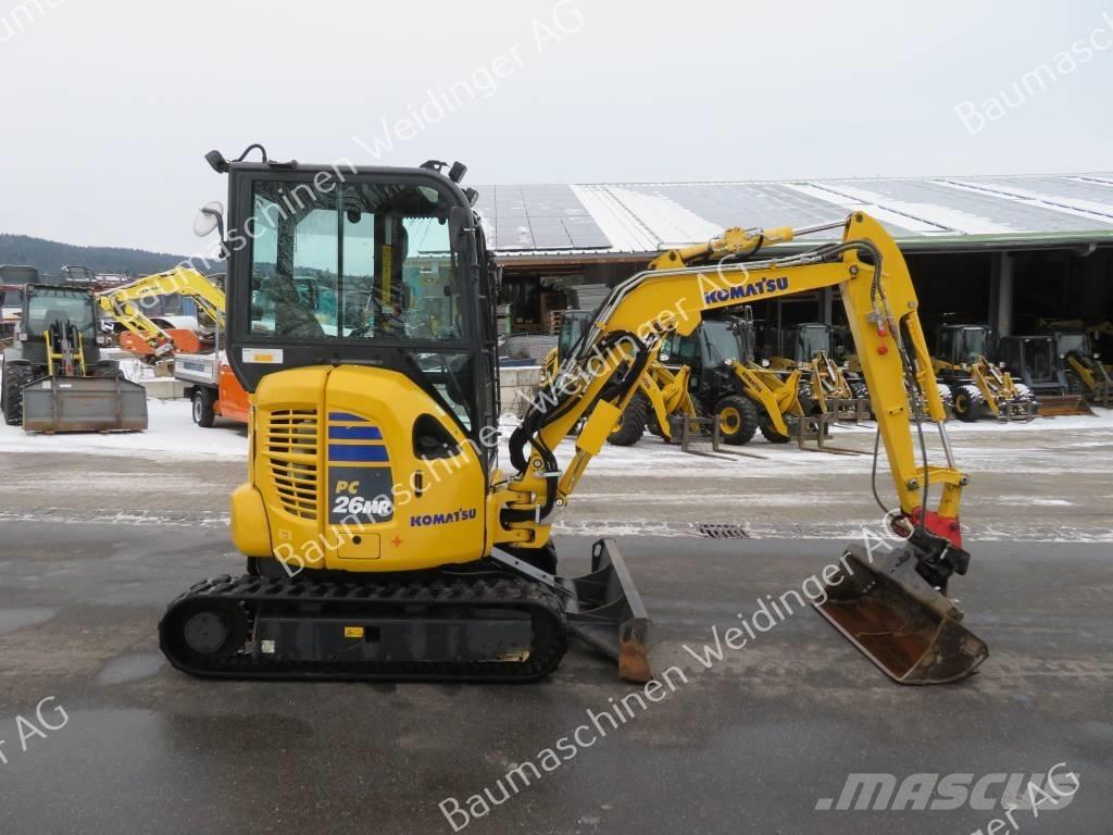 Komatsu PC 26 MR-5 Міні-екскаватори < 7т