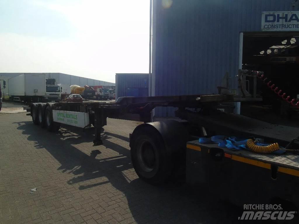 Pacton 3 AXLE Напівпричепи для перевезення контейнерів