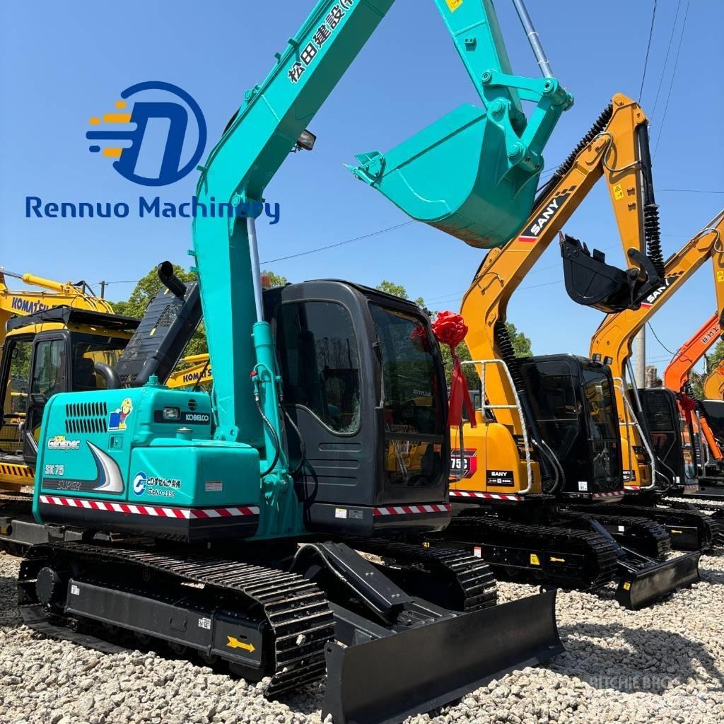 Kobelco SK75 Гусеничні екскаватори