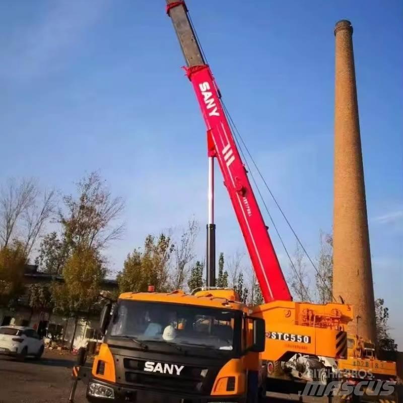 Sany stc550 автокрани