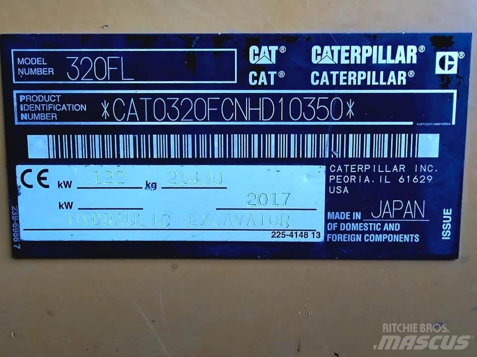 CAT 320 FL Гусеничні екскаватори