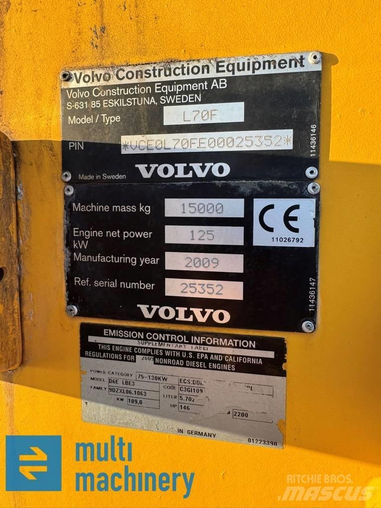 Volvo L 70 F Фронтальні навантажувачі