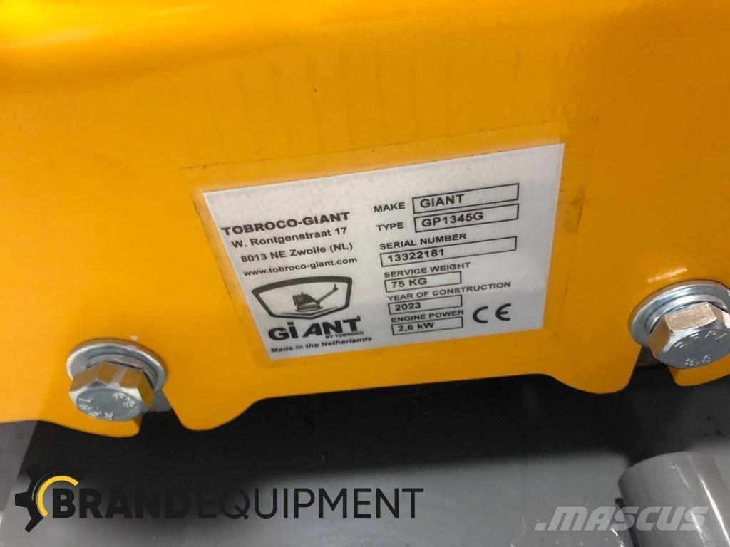 GiANT GP1345G Віброплити та вібротрамбовки