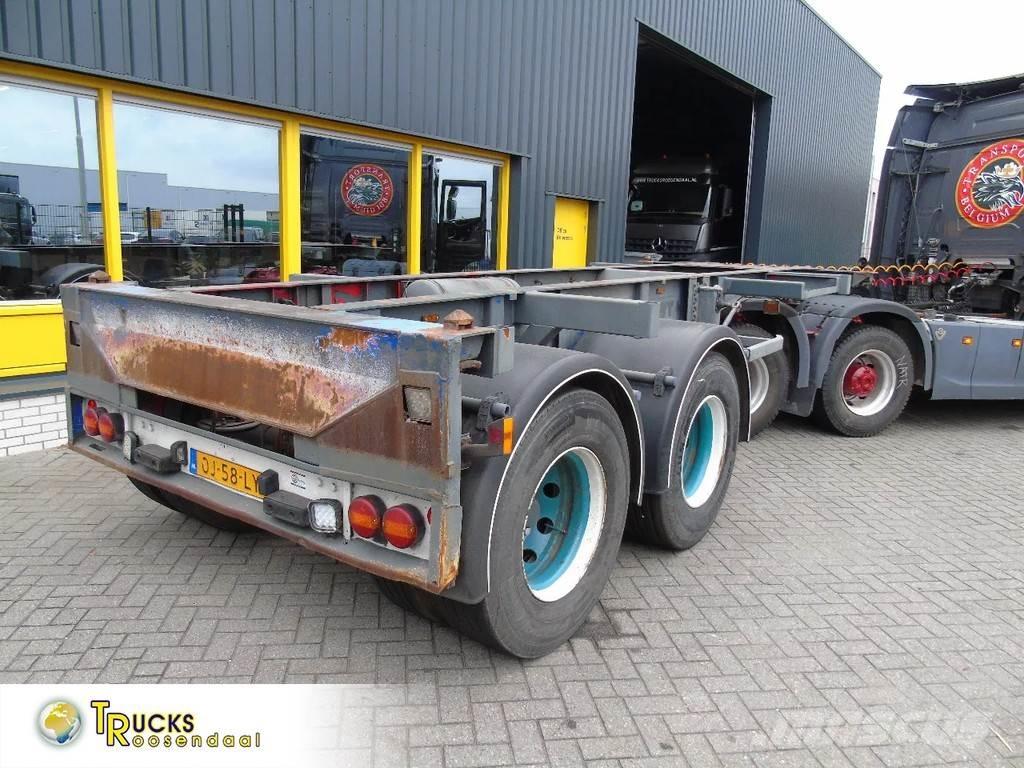  TR'AX 2 AXLE + 20FT Напівпричепи для перевезення контейнерів