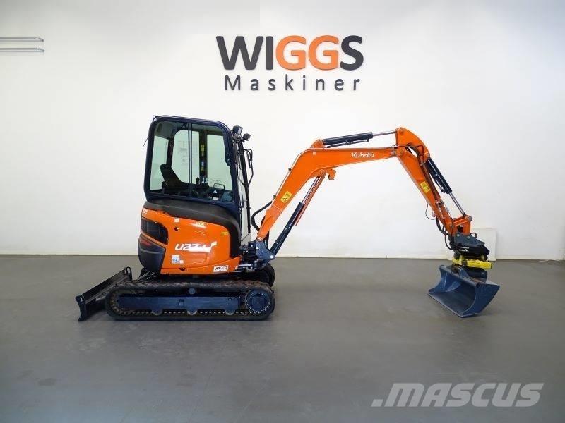 Kubota U 27-4 Міні-екскаватори < 7т