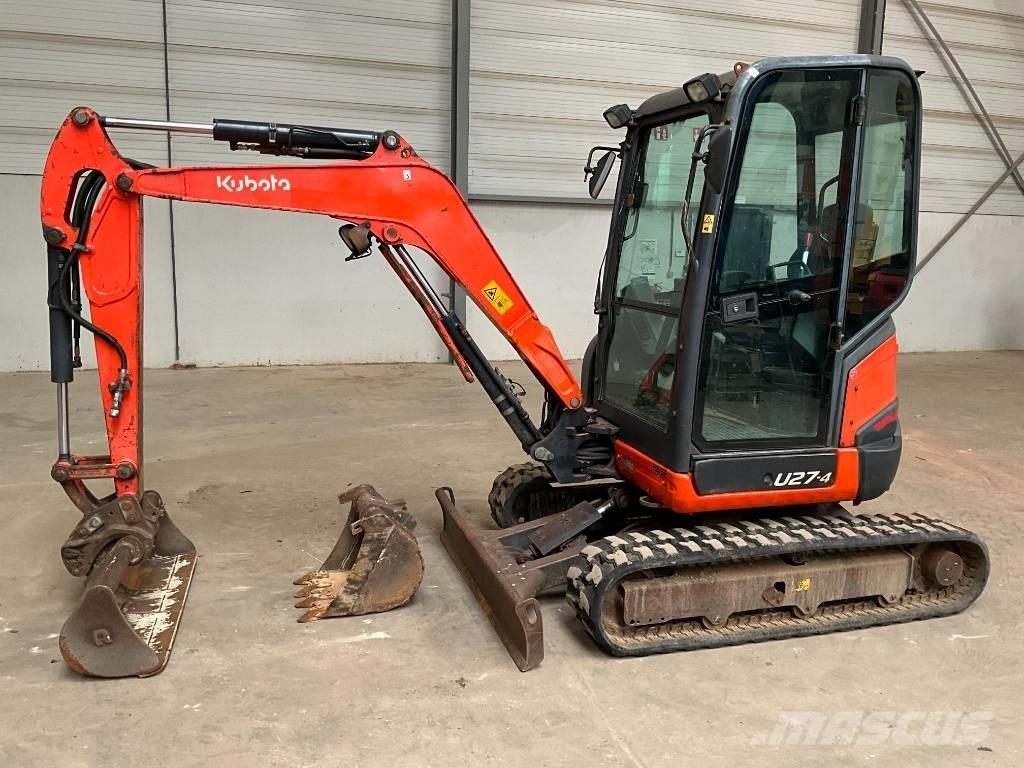 Kubota U 27-4 Міні-екскаватори < 7т