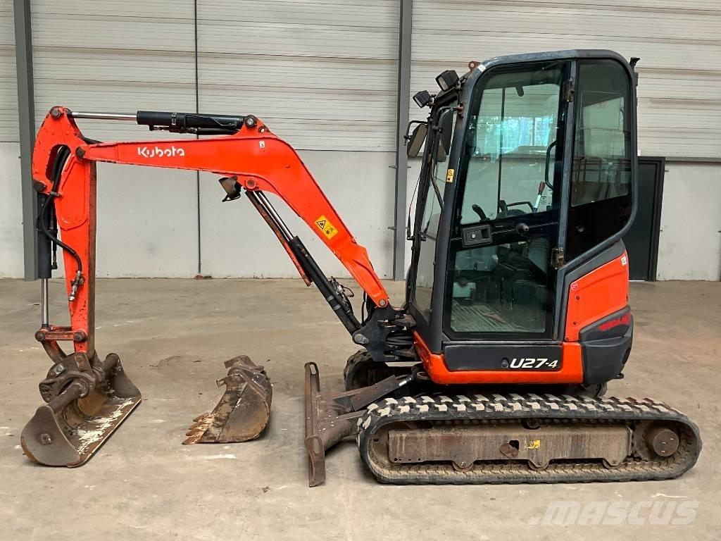 Kubota U 27-4 Міні-екскаватори < 7т