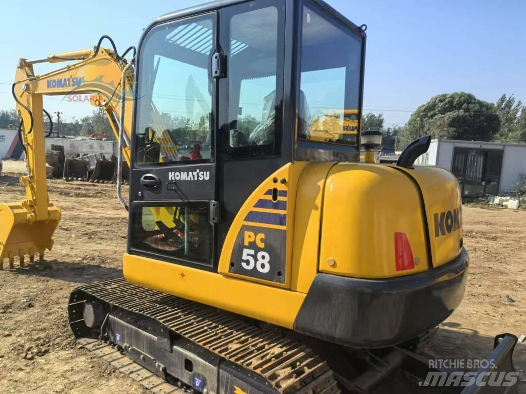 Komatsu PC 58 Міні-екскаватори < 7т