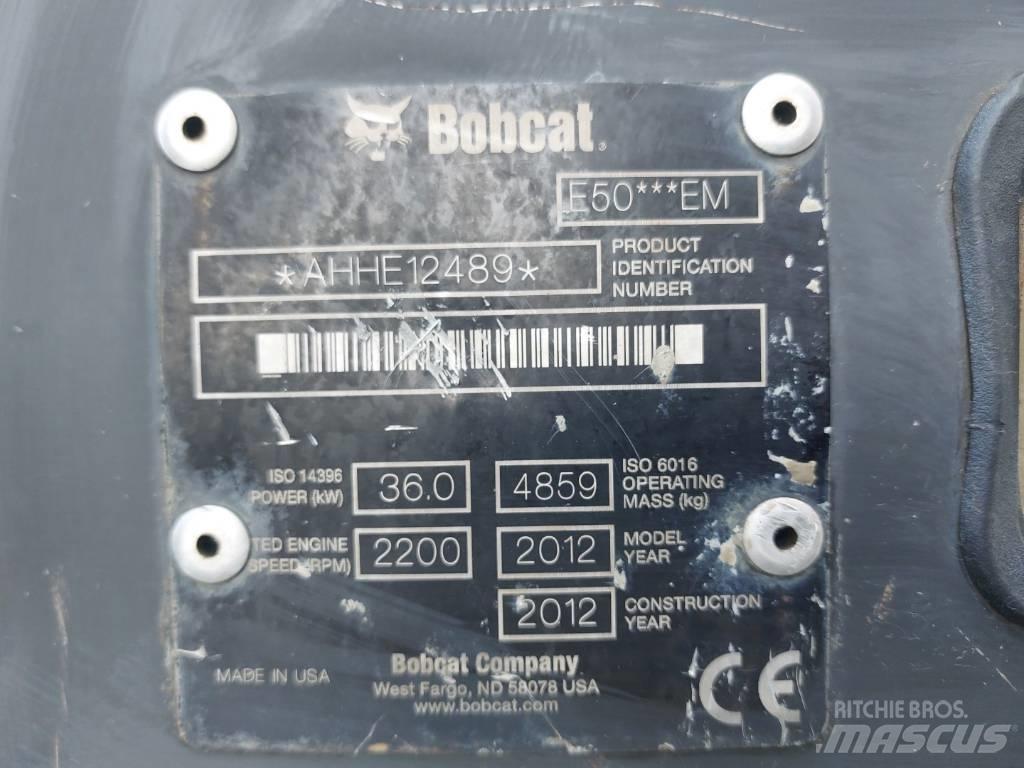 Bobcat E 50 EM Міні-екскаватори < 7т