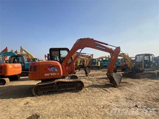 Doosan DH70-7 Міні-екскаватори < 7т