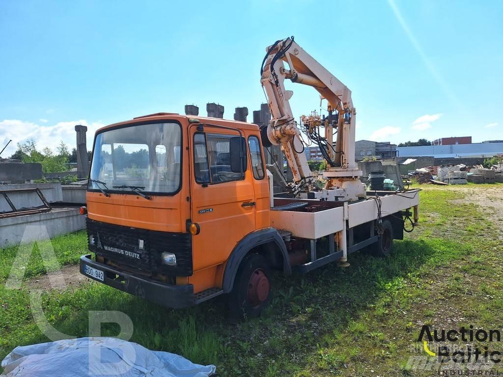 Magirus 130 M 8 Вантажівки-платформи/бокове розвантаження