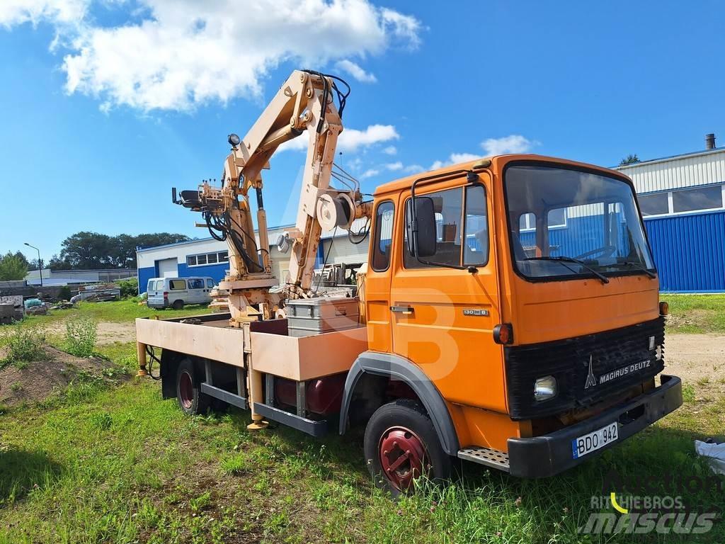 Magirus 130 M 8 Вантажівки-платформи/бокове розвантаження