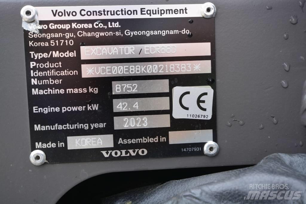 Volvo ECR 88 D Pro Середні екскаватори 7т. - 12т.