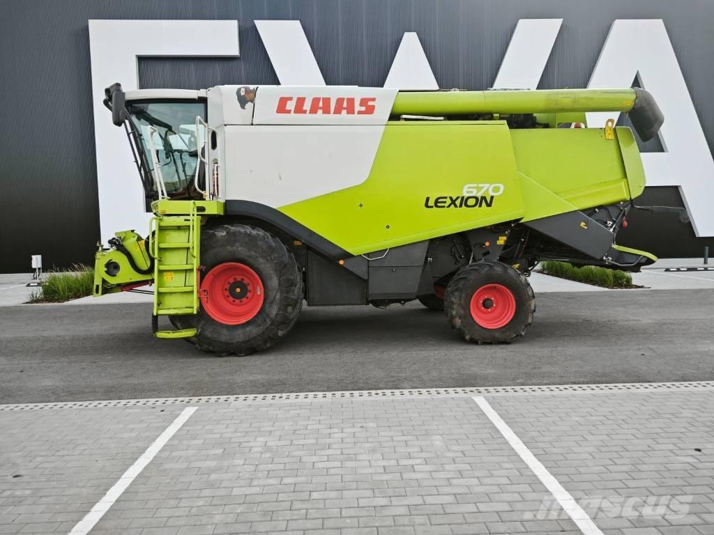 CLAAS Lexion 670 Зернозбиральні комбайни