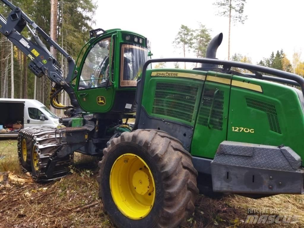 John Deere 1270 G Харвестери