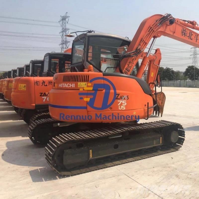 Hitachi ZX 75 US Гусеничні екскаватори