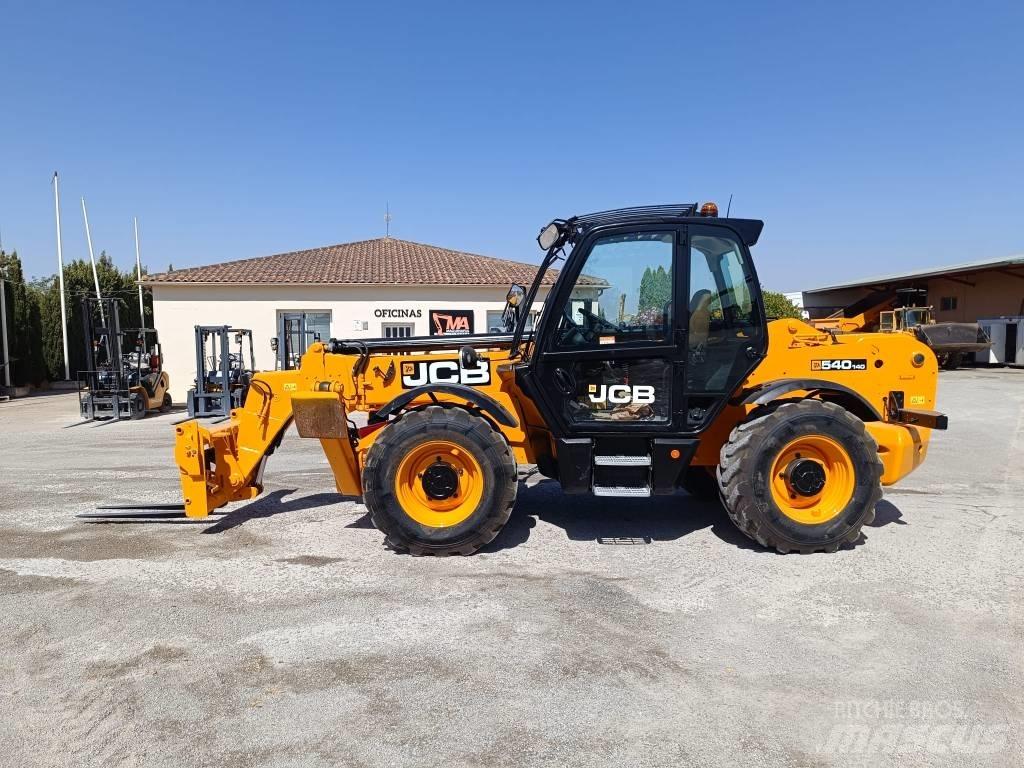 JCB 540-140 Телескопічні навантажувачі
