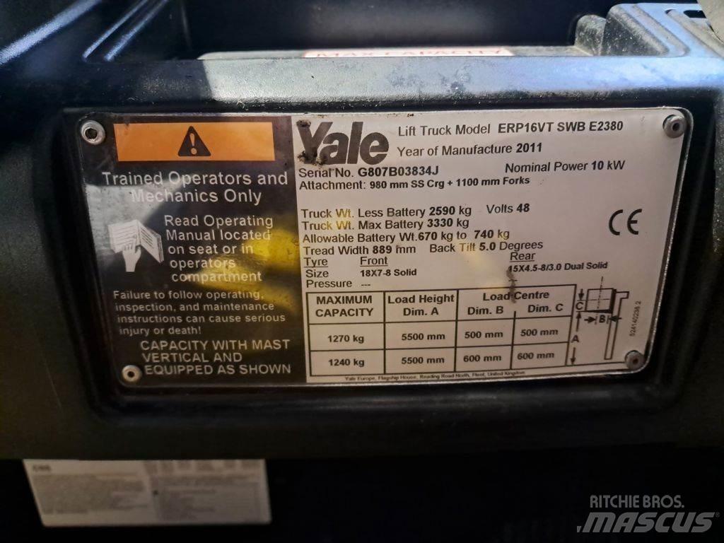 Yale ERP16VT Електронавантажувачі