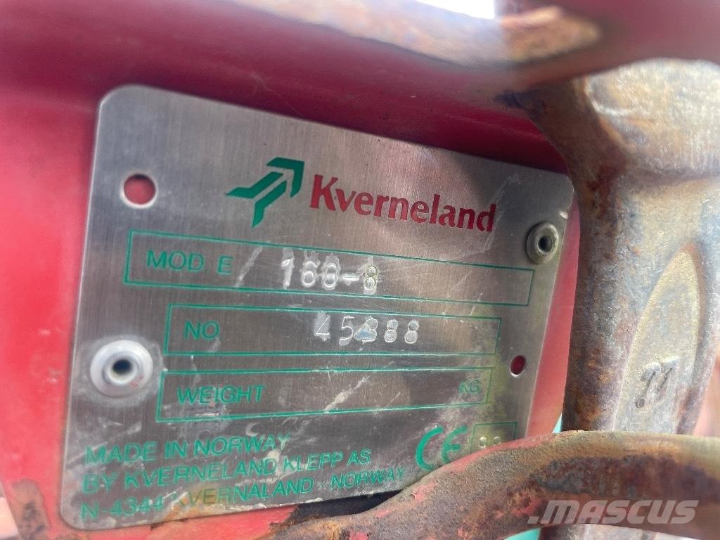 Kverneland E 160-8 Реверсивні плуги