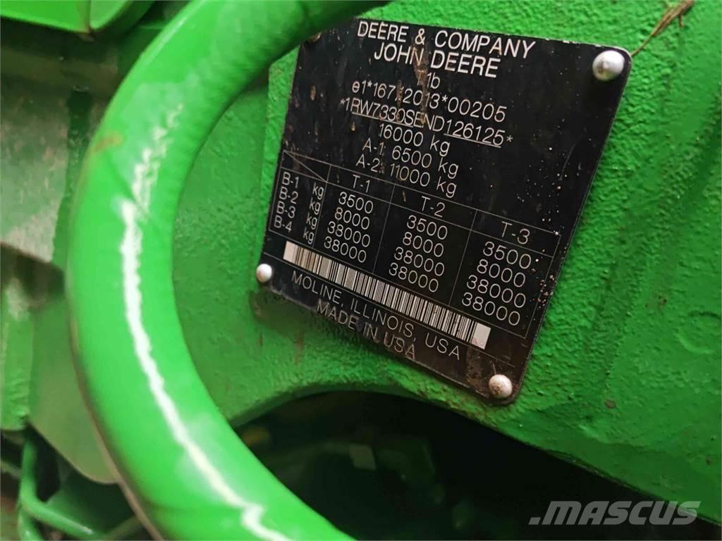 John Deere 7R 330 Трактори