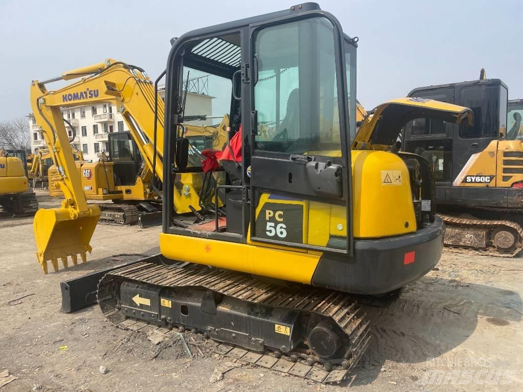 Komatsu PC56 Міні-екскаватори < 7т