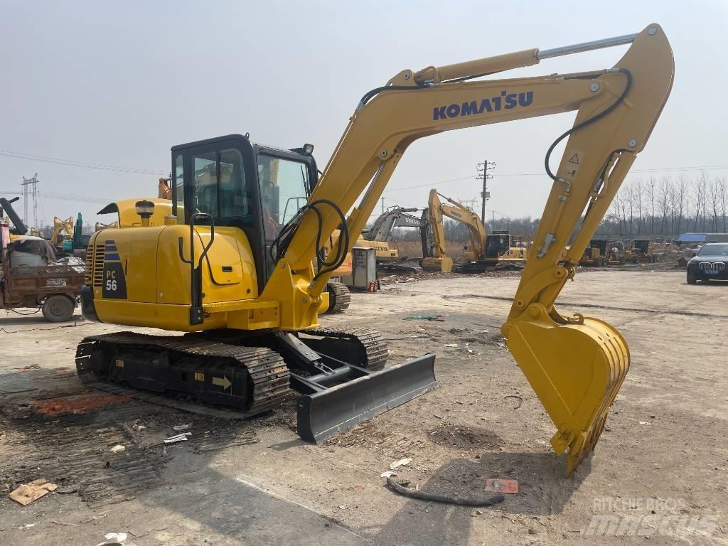 Komatsu PC56 Міні-екскаватори < 7т