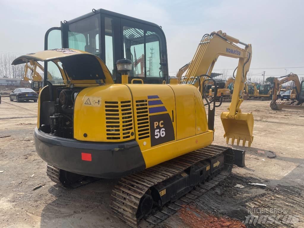 Komatsu PC56 Міні-екскаватори < 7т