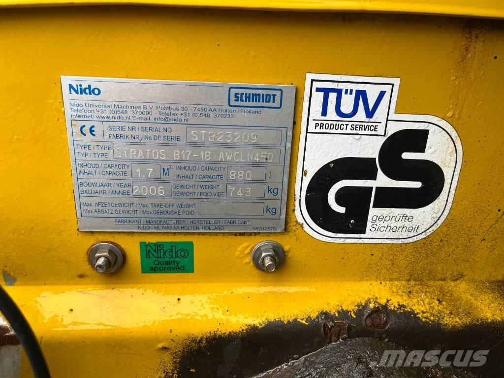 Nido Stratos Розсіювачі солі та піску