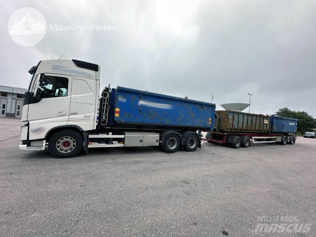 Volvo FH 500 EKIPAGE Вантажівки з гаковим підйомом
