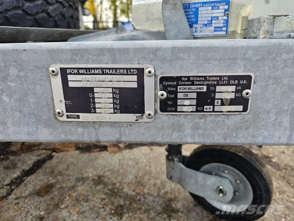 Ifor Williams GH 146 Легкі причепи