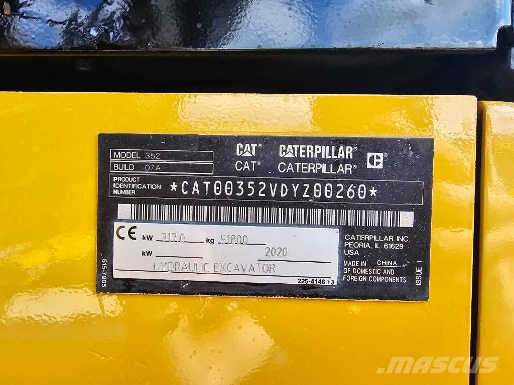 CAT 352 Гусеничні екскаватори