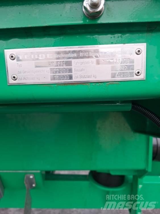 Tebbe KS 230 Розсіювачі гною