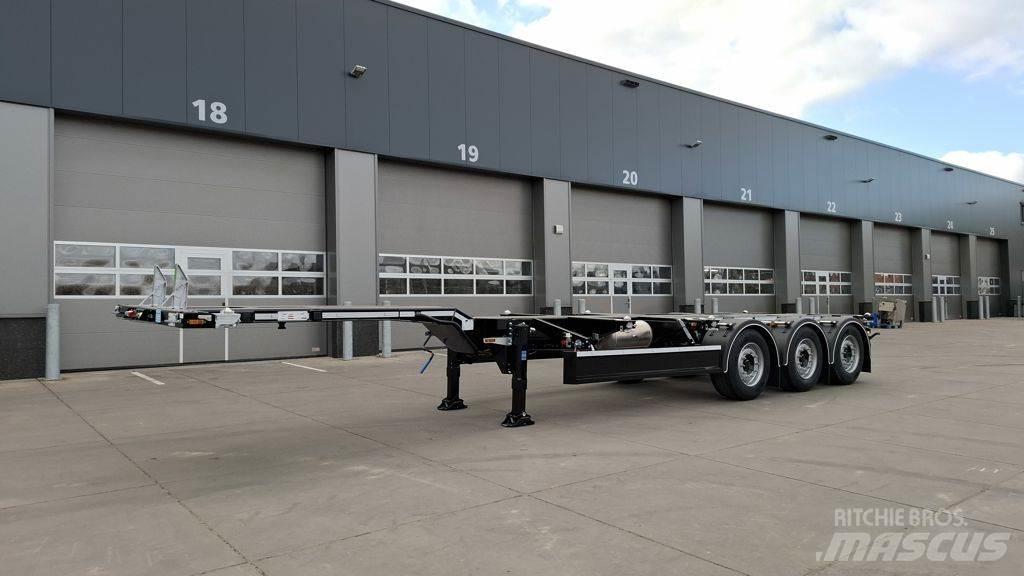 D-tec Portmaster Напівпричепи для перевезення контейнерів