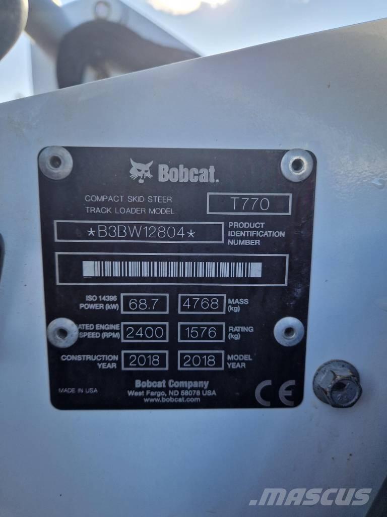 Bobcat T 770 Гусеничні вантажники