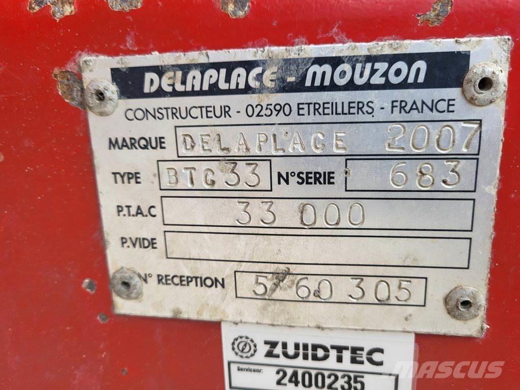 Delaplace 33 ton Самосвальні причепи