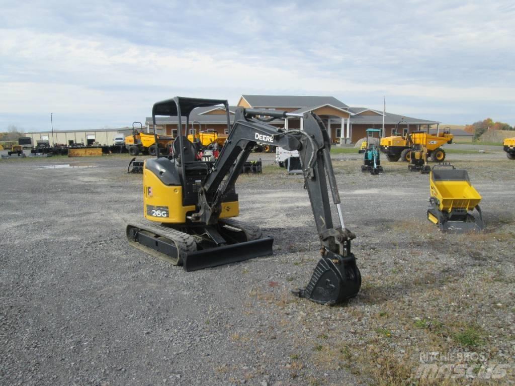 John Deere 26G Міні-екскаватори < 7т
