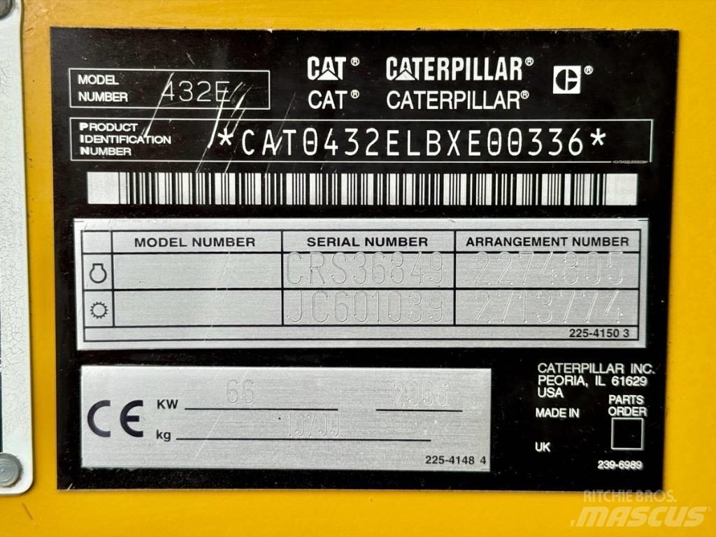 CAT 432 E Екскаватори-навантажувачі